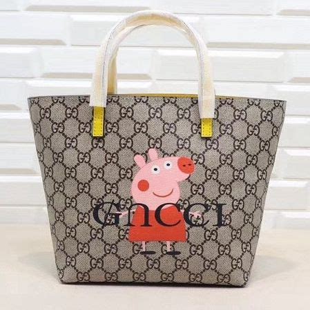 gucci peppa pig bag|gucci pig collection.